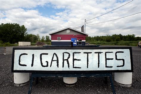 Headquartered on the Sovereign Territory of the St. . Mohawk territory cigarettes
